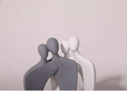 Itzacart Couples Abstract Sculpture For  Home  Decoration