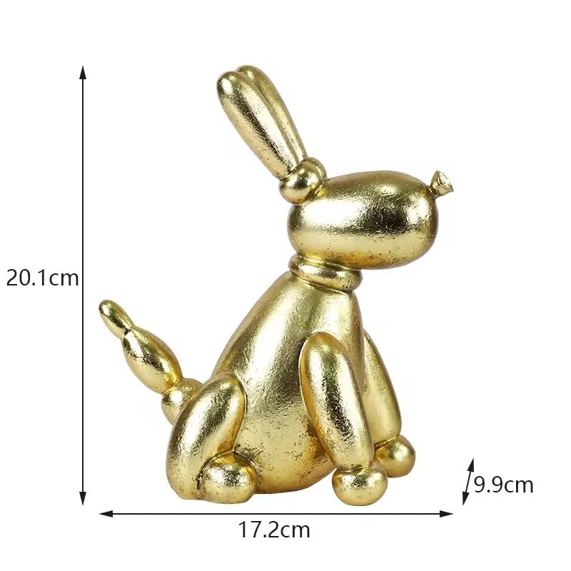 Itzacart Ceramic Golden Rabbit Jewelry For Home And Office Decor